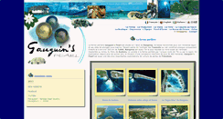 Desktop Screenshot of gauguinspearl.pf